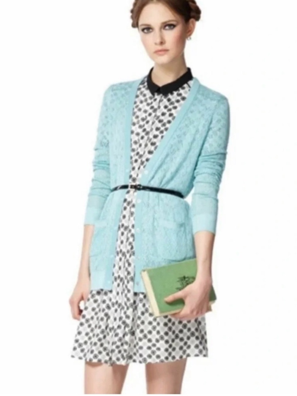 Jason Wu for Target Light Blue Pointelle Cardigan XS
